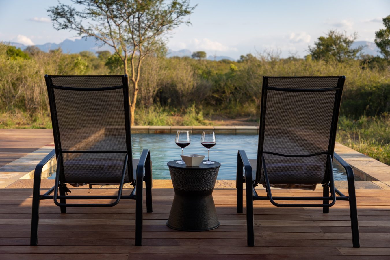 Private swimmingpool Villa Tall Horse